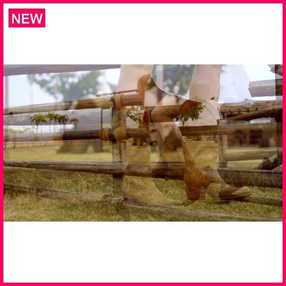 Women's Western Cowboy Boots with Chunky Heel Mid Calf Snip Toe - Picture 8 of 8